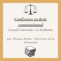 La Sorbonne Qatar : cours inaugural de droit constitutionnel 